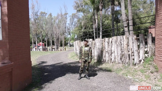 Say Uncle Military Dick –Trespassers Will Be Fucked–  Felix Harris and Richard Smith