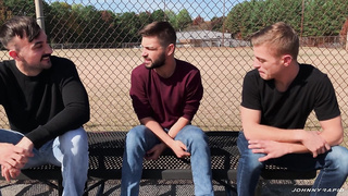 An Acrobatic Threesome - Johnny Rapid, Mason Lear, Tom Bentley