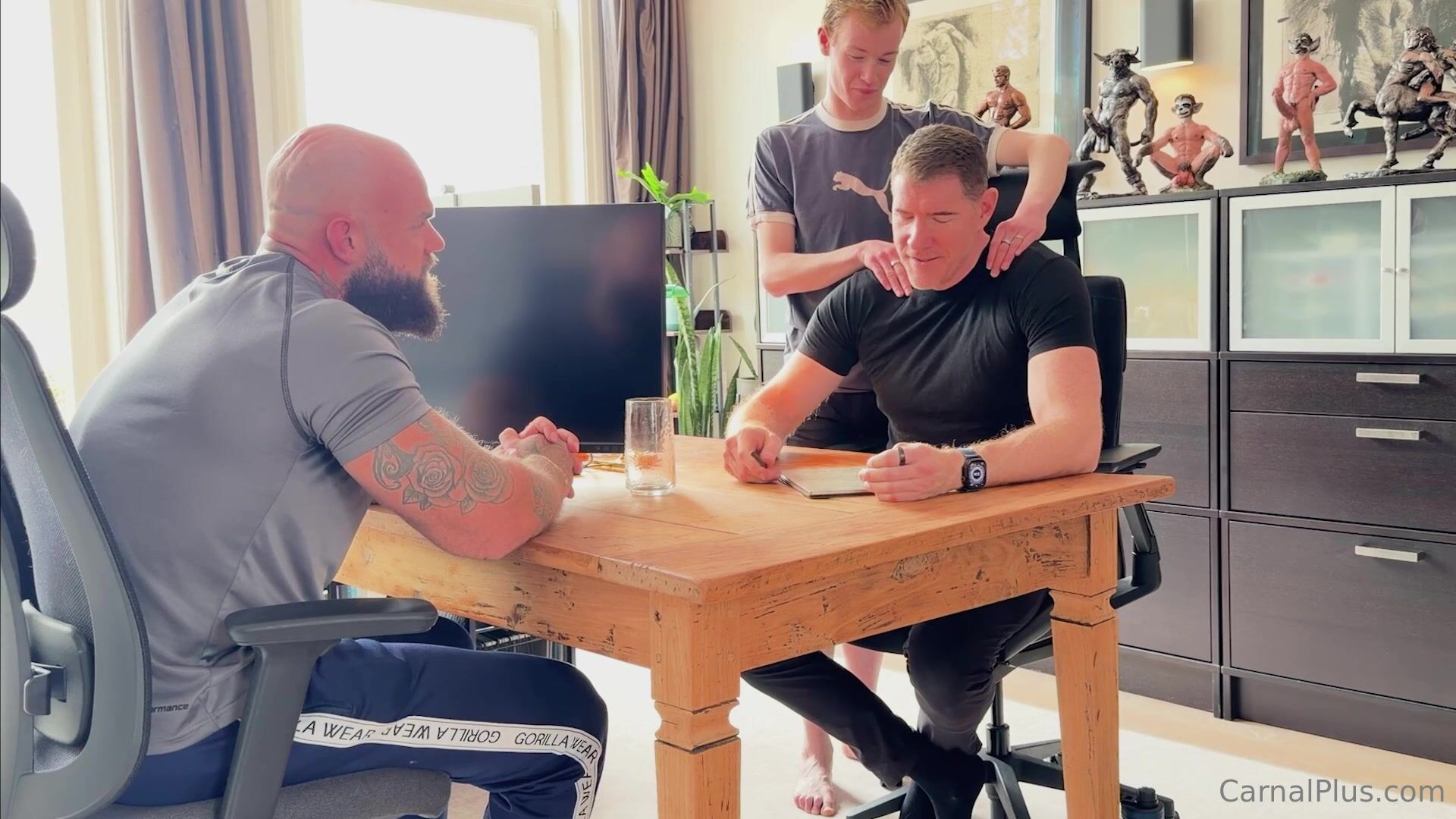 Legrand Wolf, Dutch Muscle Daddy & Ricky Fox