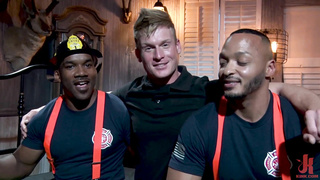 Roman Eros Doused With Cum In Sexy Firemen Fantasy With Dillon Diaz & Smash Thompson (1027