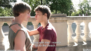 Kieran Benning barebacks Ashton Montana in first episode of new “Summer in Prague” ser