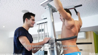 Rocco Alfieri fucks Manuel Rios’ muscle ass bareback