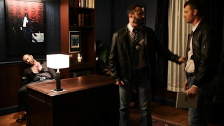 Muscle Stud Cliff Jensen Pounds Rookie Cop Steven Daigle!